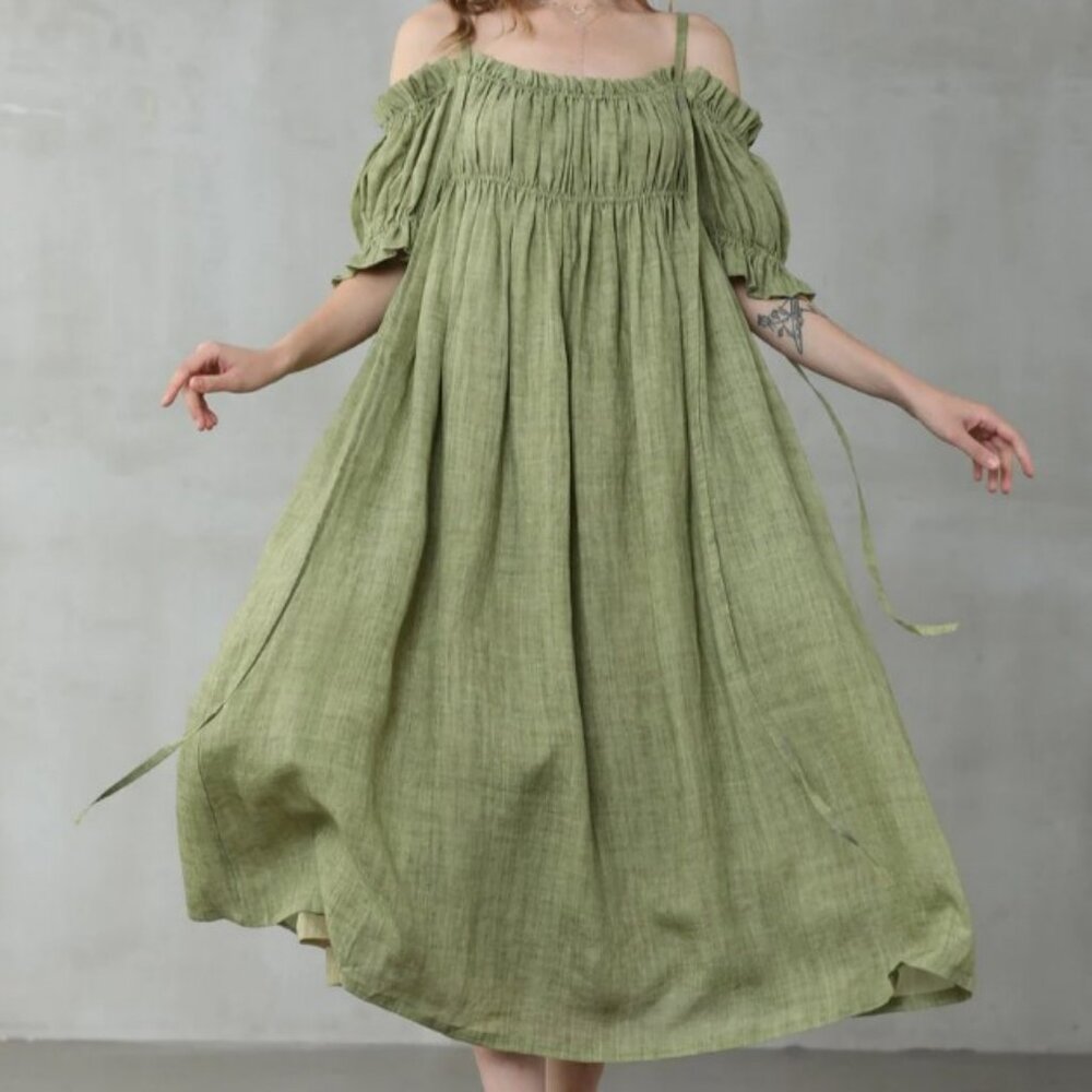 Linennaive La Luna 11 dress - XXL / 2X